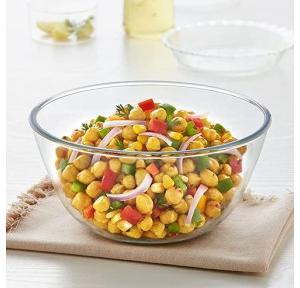 Borosil Bowl Oven Micro Freezer Safe Glass 1.3 ltr