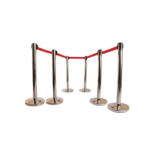 Ladwa Q Manager 202 Grade Stainless Steel With 2.25 Mtr (Set of 6 Pcs)