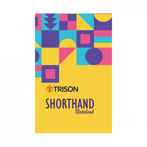 Trison Shorthand Notebook Ruled on Both Sides 12.5 x 18 cm 200 Sheets 60 GSM  Pack of 10