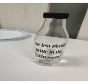 Printed Bottle 500ml Glass