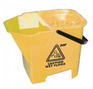 Diversey Taski Double Bucket With Sieve (Yellow)