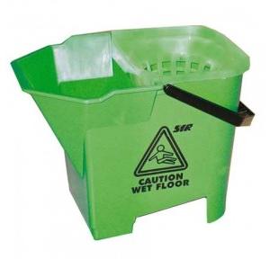 Diversey Taski Double Bucket With Sieve (Green)