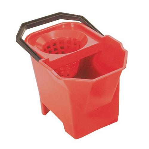 Diversey Taski Double Bucket With Sieve (Red)