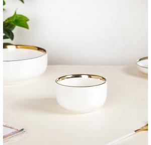 Nestasia Bowl BN820CN51 Vera White Side Size: 11cm D x 7cm H, 500ml approx