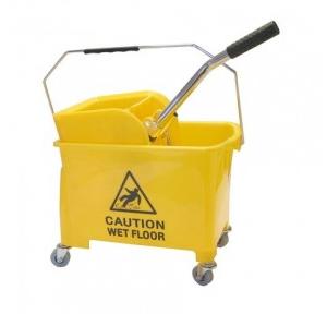 Diversey Taski Yellow Bucket Wringer, 12+18 Ltr