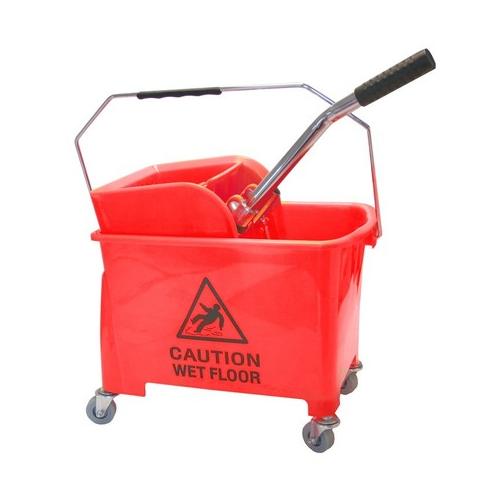 Diversey Taski Red Bucket Wringer, 12+18 Ltr