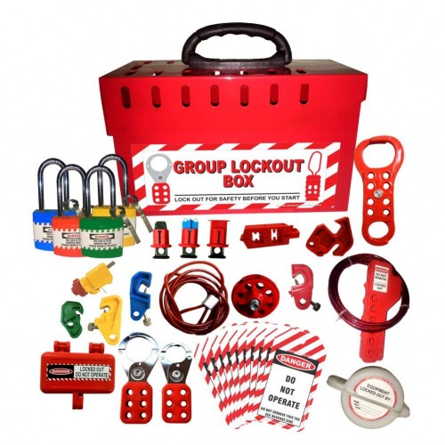 Asian Loto Lockout Safety Electric Lockout Kit ALV-KT6