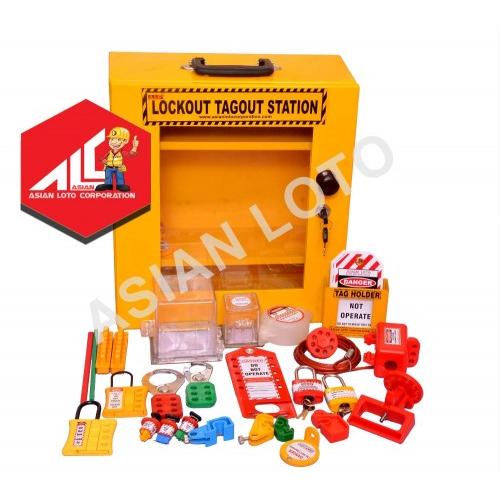 Asian Loto Lockout Tagout Station Electric Kit ALC-KT11