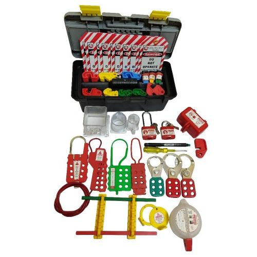 Asian Loto Lockout Tagout Tool Box Kit ALC-TK28