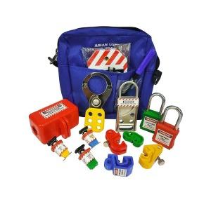 Asian Loto Electrical Lockout Tagout Bag Kit ALC-SKT14
