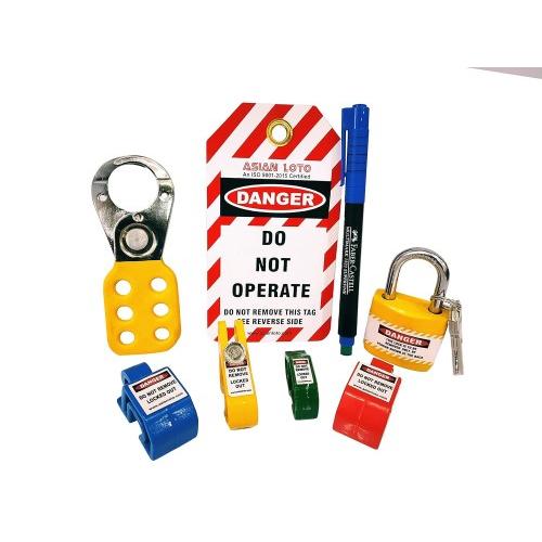 Asian Loto MCB Lockout Tagout Kit ALC-SKT20