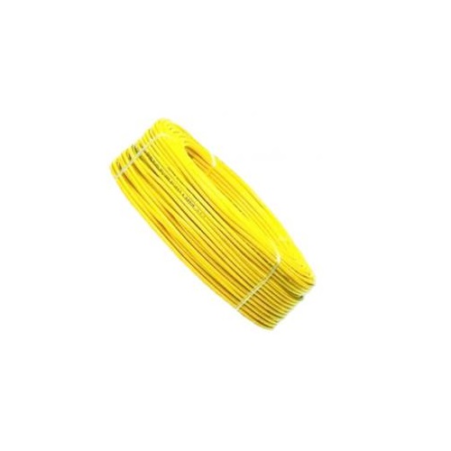 Kalinga 10 Sqmm Yellow FR PVC Housing Wire (90 Mtr)