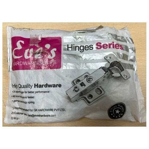 Peg 3D Clip On Hinge Soft Close 0 Crank 1 Pair