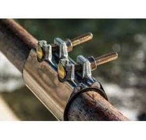 Copper Pipe Puncture Dual Clamp 4 Inch