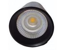 Atzo Led Light Cylindrical Black 6500K Cool White ATC-18W