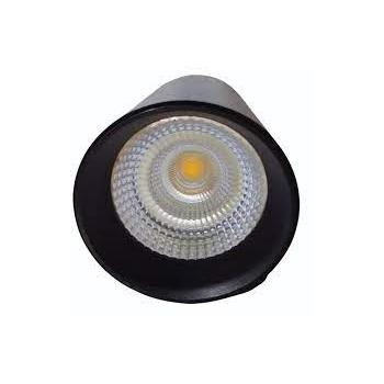 Atzo Led Light Cylindrical Black 6500K Cool White ATC-18W