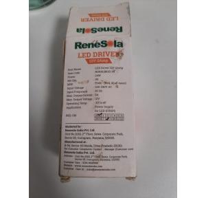 Renesola Led Driver 12V-2Amp 24W Model No RDR012BG01 IN