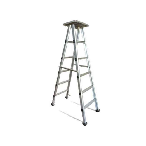 SJ Ladders Heavy Duty Weight Capacity 250 Kg IS733-1983 Dual Side Aluminum Height 10 Feet 9 Step