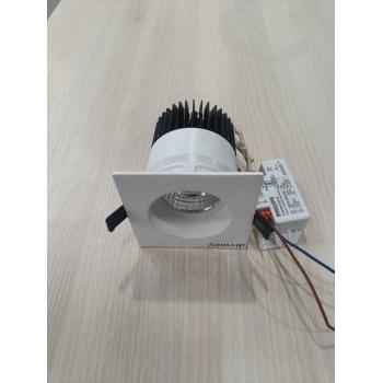 Crompton Downlight 15W COB Square Shape 8.5x8.5cm 4000K