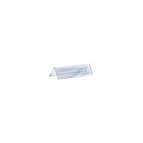 Acrylic Tent Card Holder Width 2 Inch Length 8 Inch Thickness 3 MM