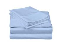 Bombay Mills Bedsheet Cotton Plain White 60x90 Inch With Pillow Cover TC250