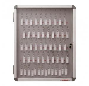 Single Door Cabinet Aluminium 3 X 2 Feet 50 Key Storage