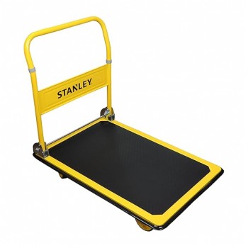 Stanley Platform Trolley With 300 Kg Capacity With 360 Degree Swivel Wheels Yellow and Black Size: 91x61x87cm SXWT-PC528