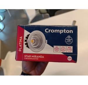 Crompton Platina Led Panel Star Miranda COB Downlighter 12W 4000K 90mm