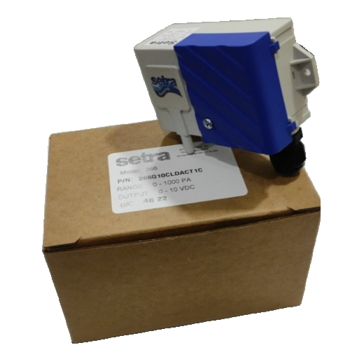 Setra Pressure Transducer 266 Very Low Differential 0-1000PA