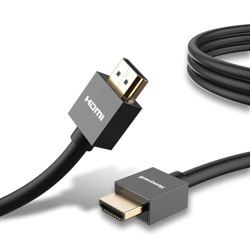 Honeywell HDMI 2.0 Cable HC000010/HDM/5M/BLK/SLM Ethernet 5mtr 3D/4K 60Hz Ultra HD