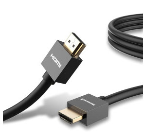 Honeywell HDMI 2.0 Cable HC000008/HDM/2M/BLK/SLM Ethernet 2mtr 3D/4K 60Hz Ultra HD