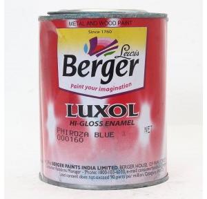 Berger Enamel Paint Luxol High Gloss 1 Ltr Blue