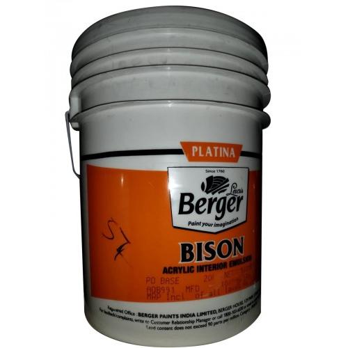 Burger Bison Acrylic Interior Emulsion 1 Ltr