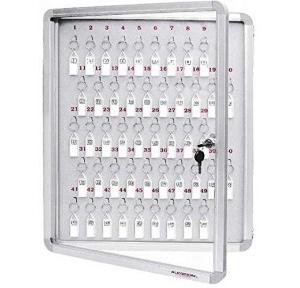 Alkosign Steelback Key Cabinet ASKB-50 120150 For 50 Keys 620x500 MM