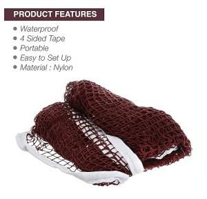 Cosco Badminton Net 5003 4 Sided Durable Nylon Size 20x2.5 Feet