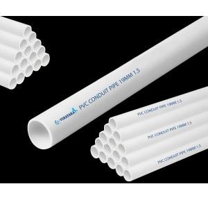 PVC Electrical Conduit Pipe & Fittings For Indoor and Outdoor Electrical Wiring and Cabling Suitable For 19mm Pipe