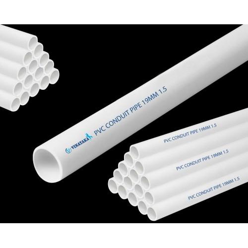 PVC Electrical Conduit Pipe & Fittings For Indoor and Outdoor Electrical Wiring and Cabling Suitable For 19mm Pipe
