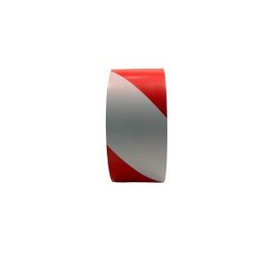 Zebra Floor Marking Tape Red & White (1 Box = 90 Rolls) 48mm 15 Mtr