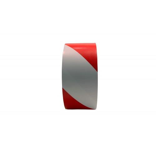 Zebra Floor Marking Tape Red & White (1 Box = 90 Rolls) 48mm 15 Mtr