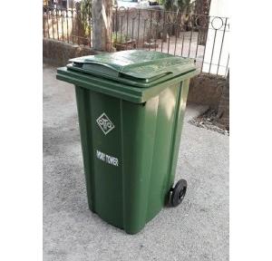 Otto Dustbin With Wheel HDPE 240 Ltr