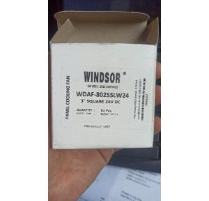 Windsor Panel Cooling Fan WDAF-8025SLW24 DC 24V 4 Inch