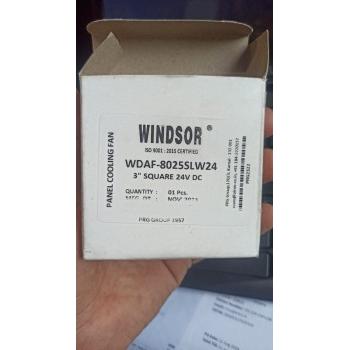 Windsor Panel Cooling Fan WDAF-8025SLW24 DC 24V 4 Inch