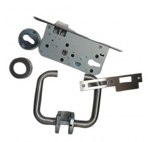Geze Lever Handle 9168534 Sash lock 9168483 With 9168490 70mm Cylinder 1 Set