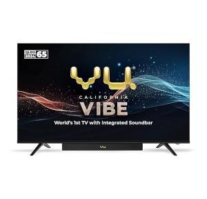 Vu 4K Google TV 65VIBE 164 CM (65 Inch) Vibe Series QLED 60 Hz (Black)