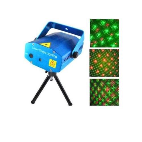 Starvin Mini Disco Light Projector Premium 6 in 1 Multi Pattern Laser Stage Lighting