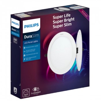 Philips LED Panel Light 59461 Round AP Plus UltraGlow 22 Watt 6500K Cool White