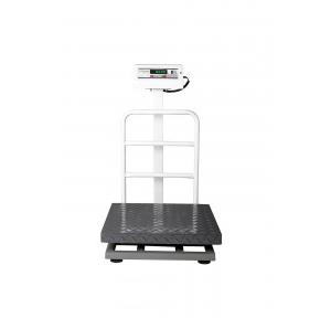 Iscale Electronic Platform Weighing Scale 200 Kg Capacity 20g Accuracy MS Platform Size 20×20 Inches (500x500 MM) Dual Digital Display
