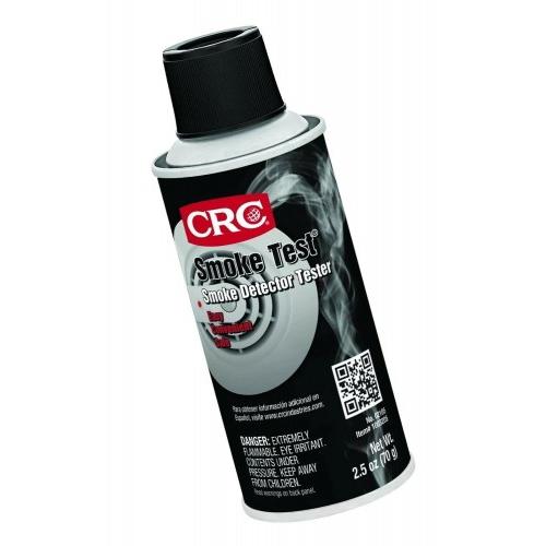 CRC Smoke Detector Tester Aerosol Spray 2.5 oz Colour Clear