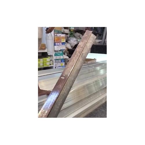 Shop Door Bottom Black Rubber Seal With Aluminium Plate Size: 92cm/36.2 inch