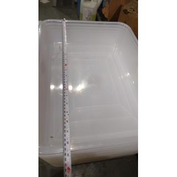 Tray For Water Dispenser Transparent Plastic L23xW17xH5 Inch Approx